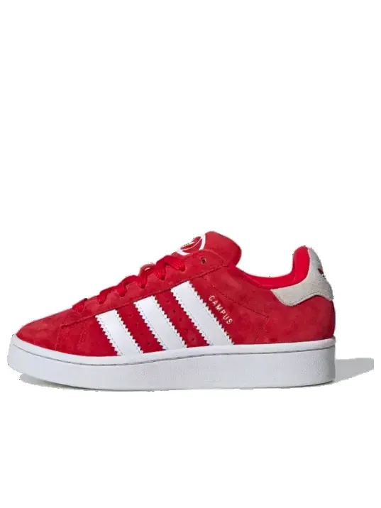 Кроссовки кампус 00-х j Adidas, алый — изображение 1 из 4, белый