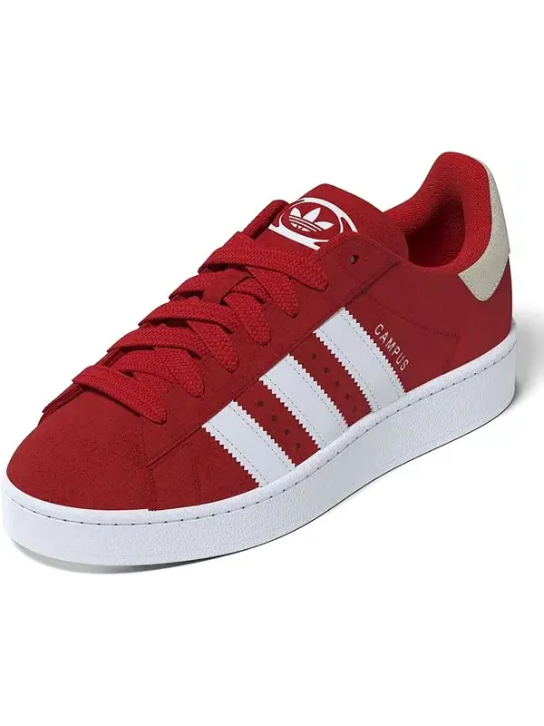 Кроссовки кампус 00-х j Adidas, алый — изображение 3 из 4, белый