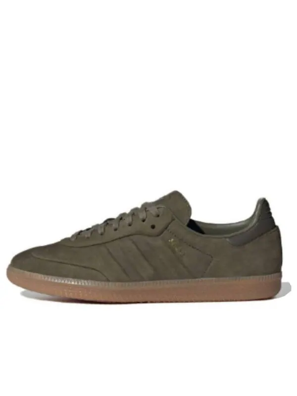 Кроссовки самба Adidas — изображение 1 из 3, оливковый/оливковый