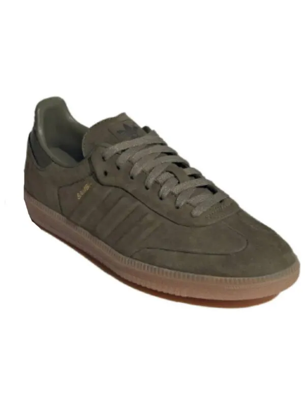 Кроссовки самба Adidas — изображение 2 из 3, оливковый/оливковый
