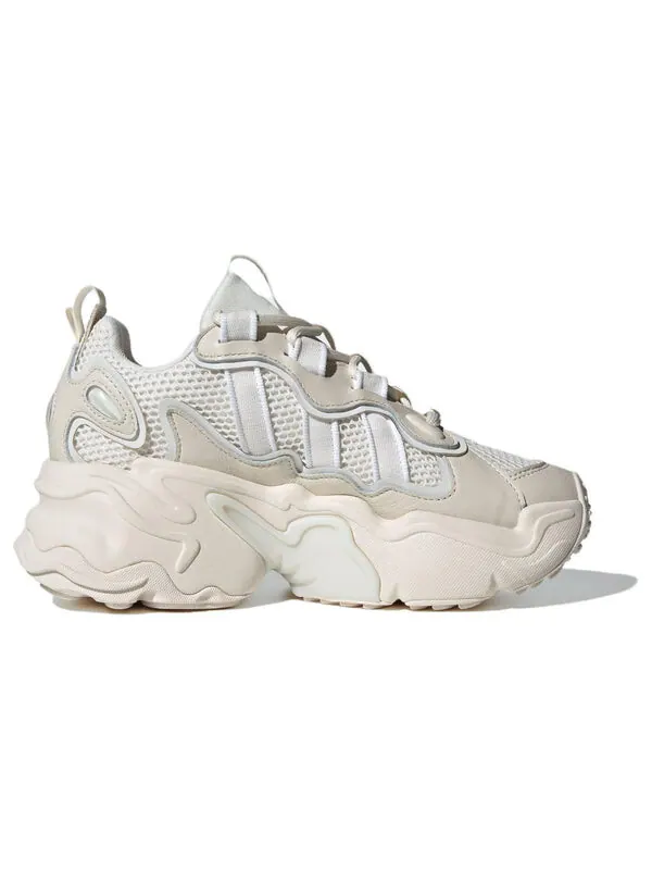 Толстые кроссовки оригиналы ozthemis Adidas — изображение 2 из 4, белый/розовый