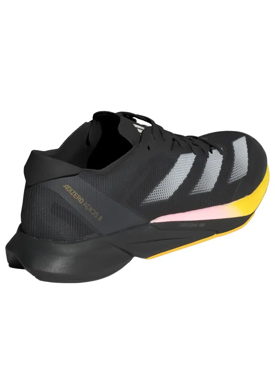 Кроссовки adidas Adizero Adios 8 'Core Black Zero Metalic Spark' — изображение 3 из 5, черный