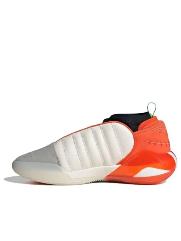 Кроссовки adidas Harden Vol.7 'Halloween' — изображение 1 из 4, белый/черный-оранжевый
