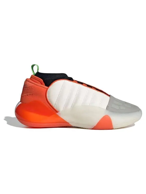Кроссовки adidas Harden Vol.7 'Halloween' — изображение 2 из 4, белый/черный-оранжевый