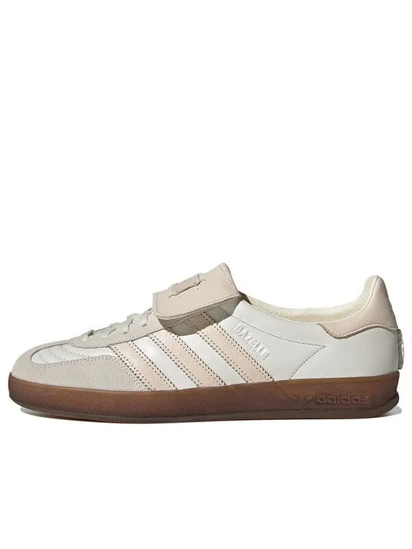 Кроссовки x foot industry gazelle для помещений Adidas — изображение 1 из 4, белый/песочный