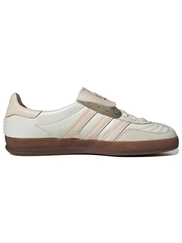 Кроссовки x foot industry gazelle для помещений Adidas — изображение 2 из 4, белый/песочный