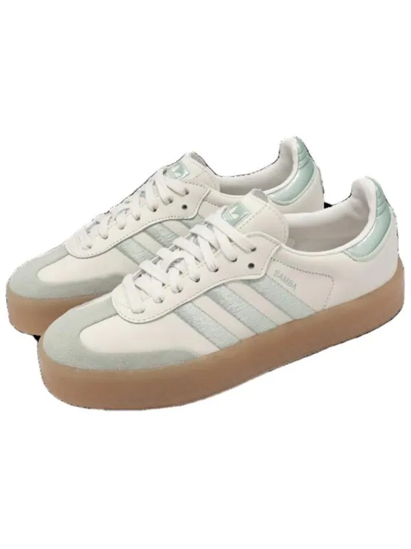 Кроссовки самбэ ог Adidas — изображение 2 из 4, белый/коричневый