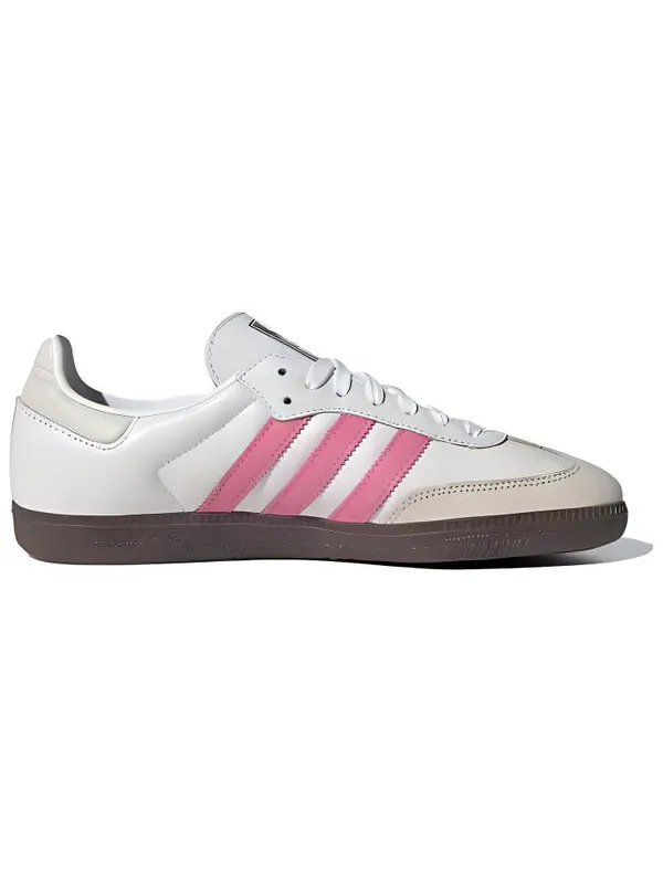 Кроссовки самба ог Adidas — изображение 2 из 4, белый/розовый