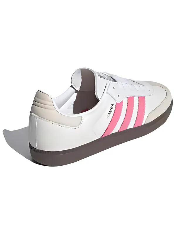 Кроссовки самба ог Adidas — изображение 3 из 4, белый/розовый