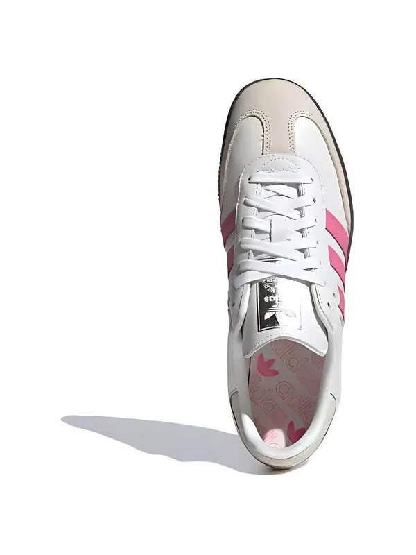Кроссовки самба ог Adidas — изображение 4 из 4, белый/розовый