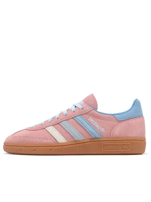 Кроссовки гандбольные специальные Adidas — изображение 1 из 4, розовый/светлый синий