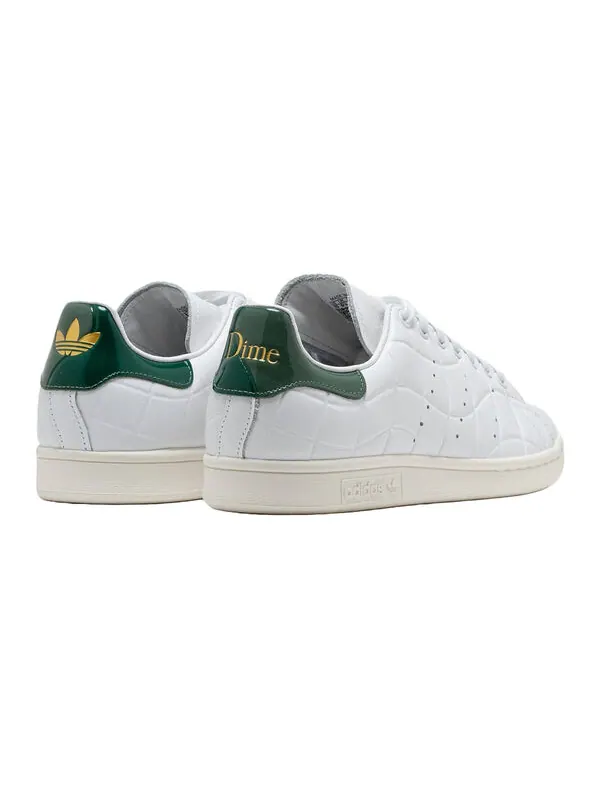 Кроссовки x dime stan smith 'white colligate green' Adidas — изображение 4 из 4, белый/зеленый/зеленый