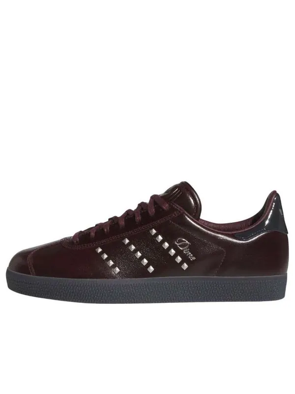 Кроссовки x dime gazelle adv Adidas — изображение 1 из 4, бордовый