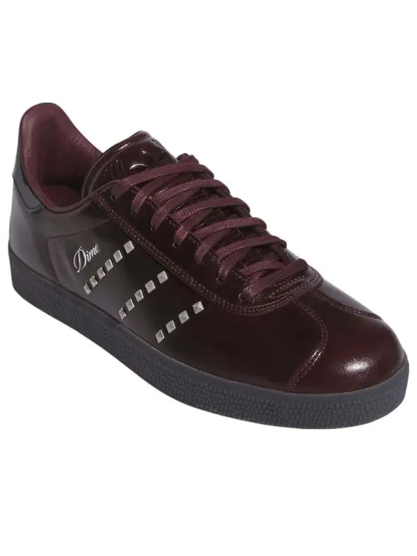 Кроссовки x dime gazelle adv Adidas — изображение 3 из 4, бордовый