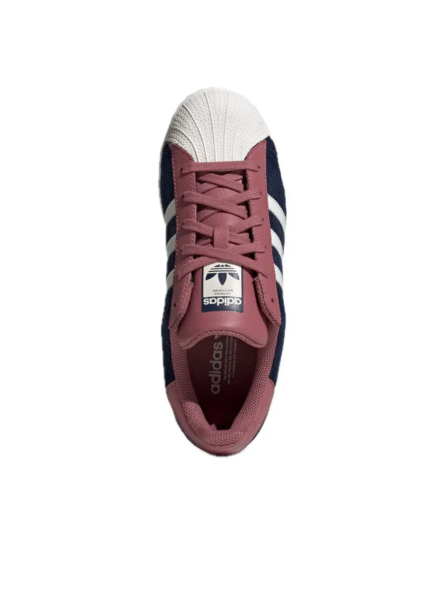 Кроссовки (WMNS) adidas Superstar 'Preloved Crimson Night Indigo' — изображение 4 из 5, темно-синий