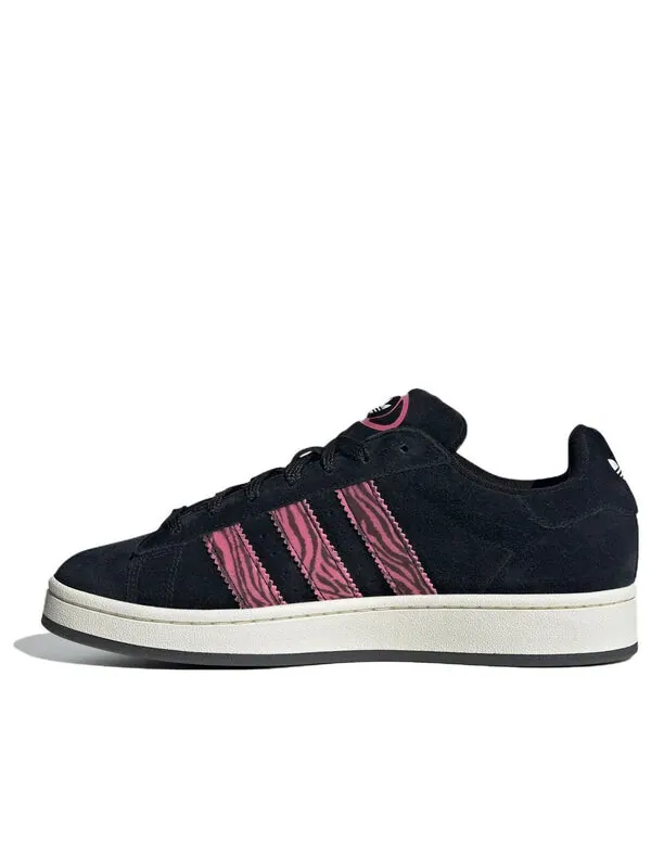Кроссовки кампус Adidas — изображение 3 из 4, черный/розовый