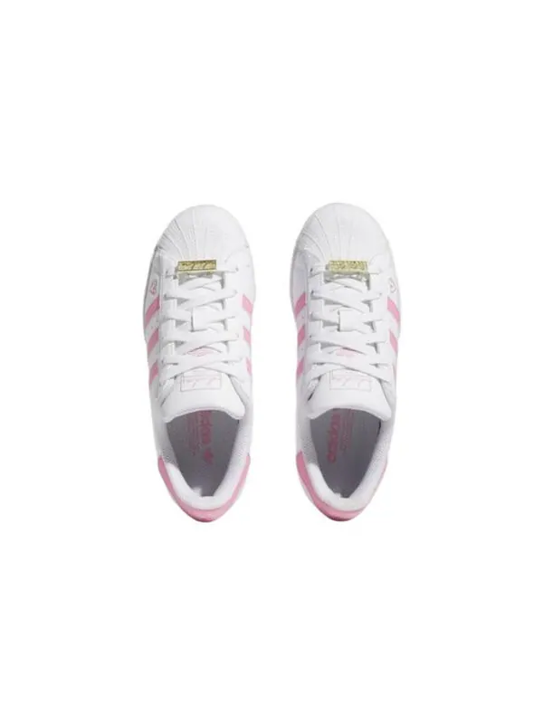 Кроссовки суперзвезда Adidas — изображение 4 из 4, белый/розовый