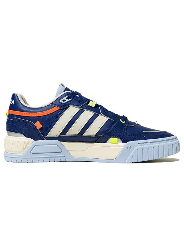 Кроссовки neo d pad Adidas — изображение 2 из 4, синий/белый/оранжевый