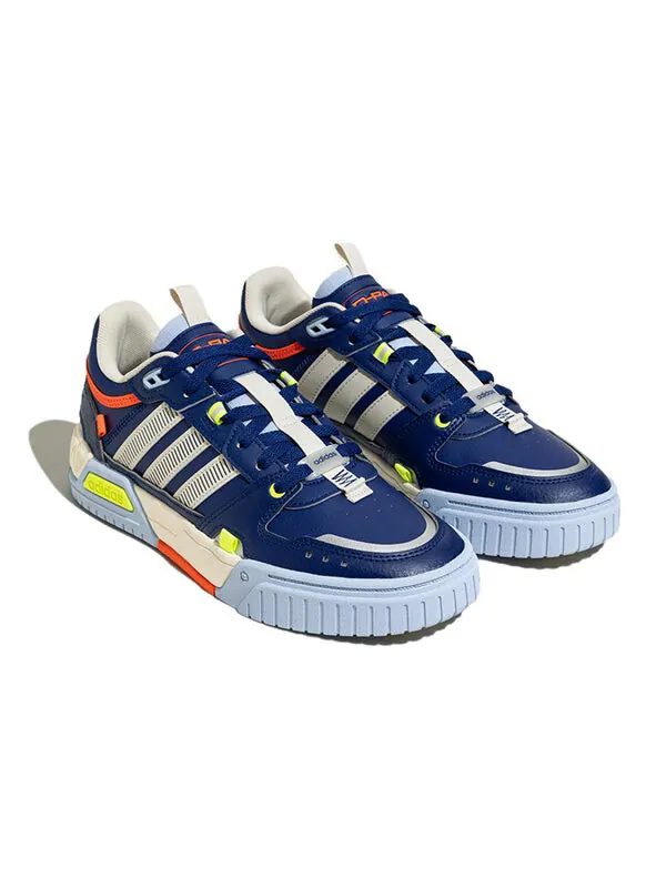 Кроссовки neo d pad Adidas — изображение 3 из 4, синий/белый/оранжевый