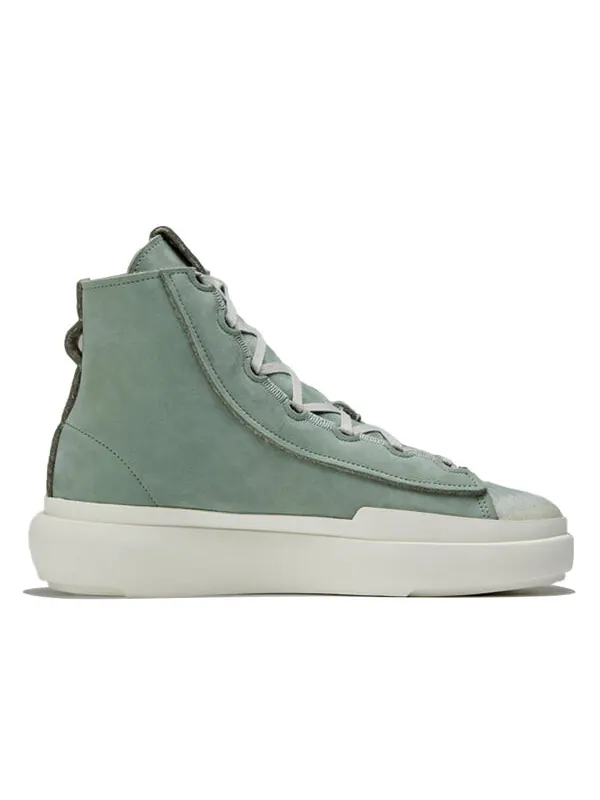 Кроссовки y 3 nizza high Adidas — изображение 2 из 4, зеленый/белый