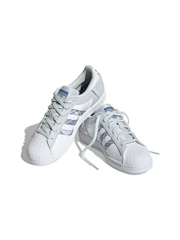 Кроссовки оригиналы суперзвезда Adidas — изображение 3 из 4, белый/серый/синий