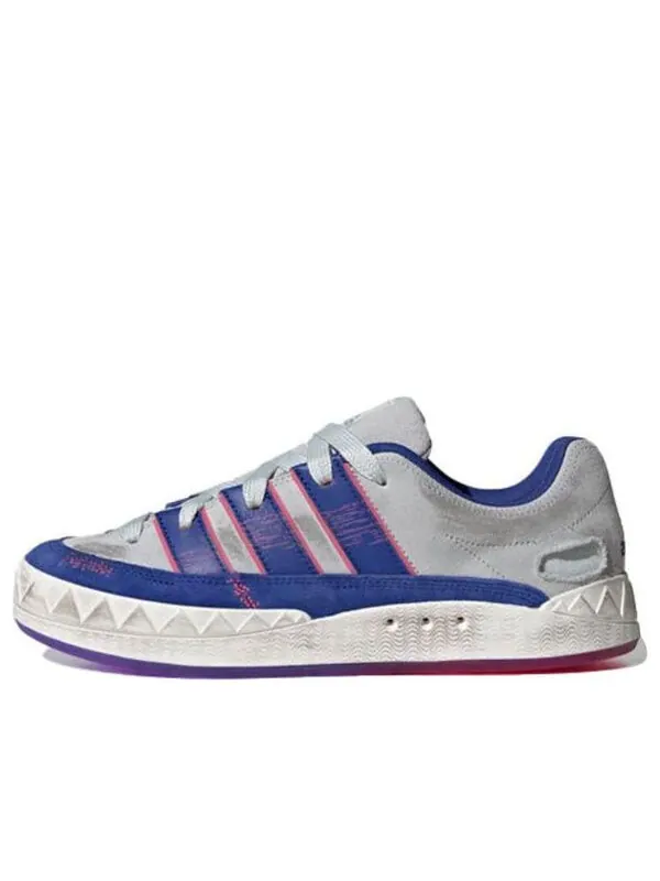 Кроссовки оригиналы adimatic x avenue & son Adidas — изображение 1 из 4, белый/синий/оранжевый