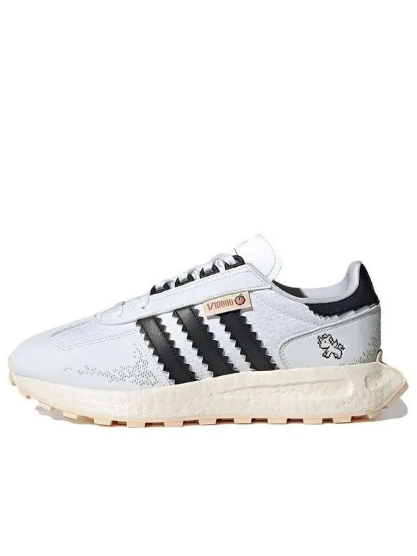 Кроссовки оригиналы ретро e5 Adidas — изображение 1 из 4, белый/черный