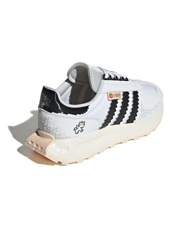 Кроссовки оригиналы ретро e5 Adidas — изображение 4 из 4, белый/черный