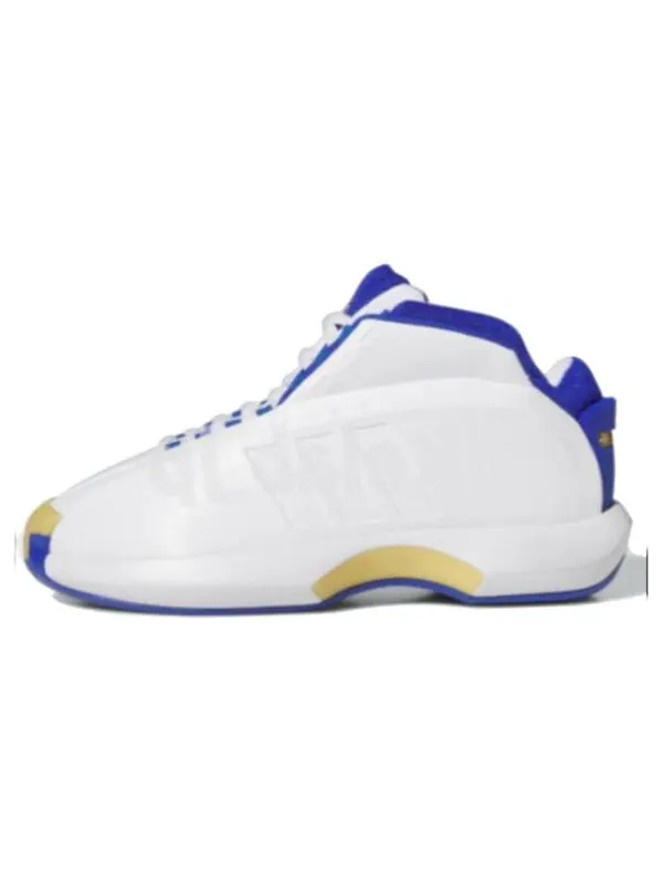Кроссовки 1 Adidas Crazy — изображение 2 из 2, белый/синий/желтый