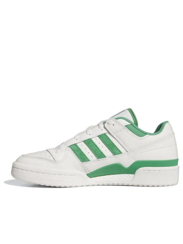 Кроссовки форум low cl Adidas — изображение 1 из 4, белый/зеленый/белый