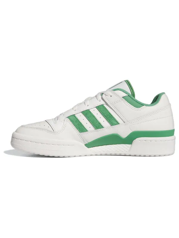 Кроссовки форум low cl Adidas — изображение 2 из 4, белый/зеленый/белый