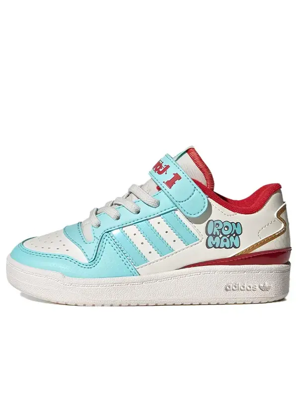 Кроссовки оригиналы форум x дисней Adidas — изображение 1 из 4, белый/синий/красный