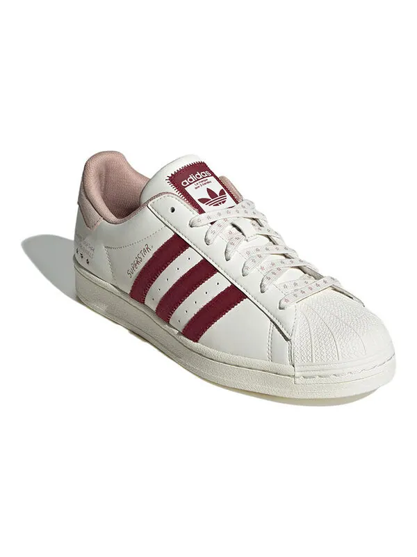 Кроссовки оригиналы суперзвезда Adidas — изображение 3 из 4, белый/красный