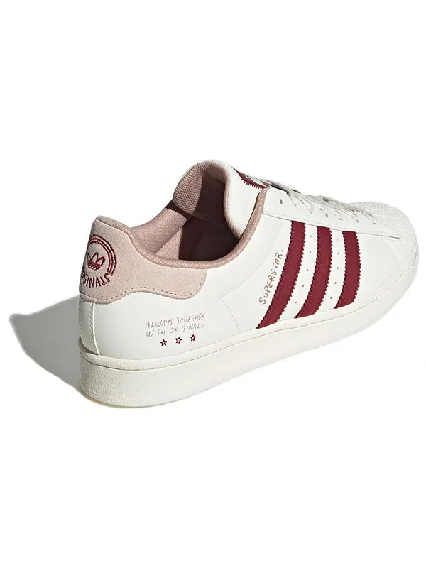 Кроссовки оригиналы суперзвезда Adidas — изображение 4 из 4, белый/красный