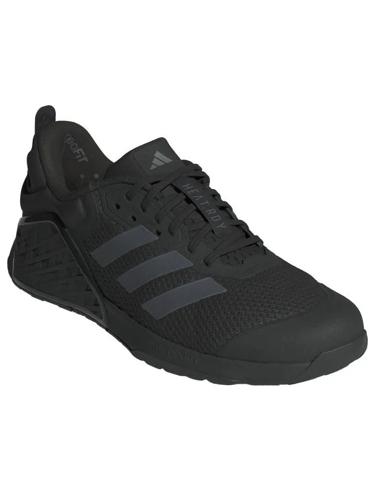 Кроссовки adidas Dropset 3 Strength Training 'Black Grey' — изображение 3 из 5, черный
