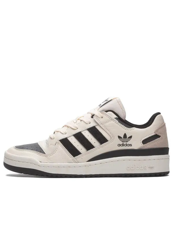Кроссовки форум low cl Adidas — изображение 1 из 4, белый/черный/бежевый