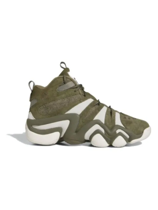 Кроссовки Adidas Crazy 8 — изображение 2 из 4, оливковый/белый/белый