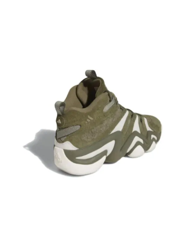 Кроссовки Adidas Crazy 8 — изображение 3 из 4, оливковый/белый/белый