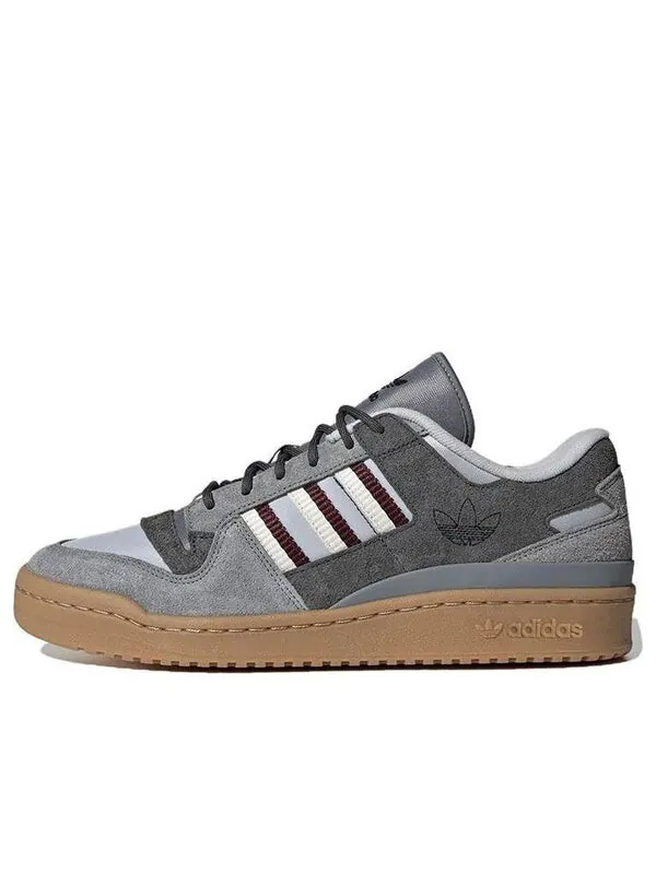 Кроссовки hikari shibata x forum 84 low cl Adidas — изображение 1 из 4, серый/белый/хаки
