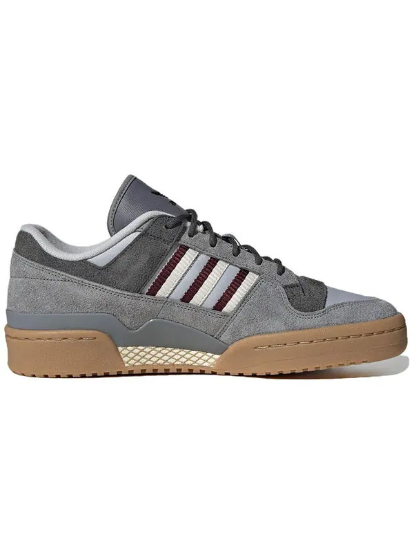 Кроссовки hikari shibata x forum 84 low cl Adidas — изображение 2 из 4, серый/белый/хаки