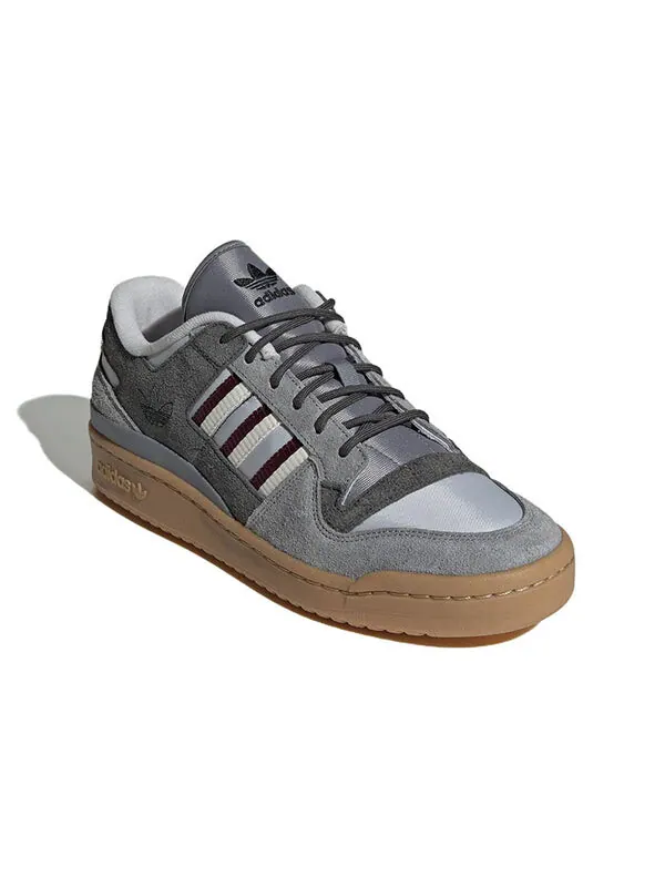 Кроссовки hikari shibata x forum 84 low cl Adidas — изображение 3 из 4, серый/белый/хаки