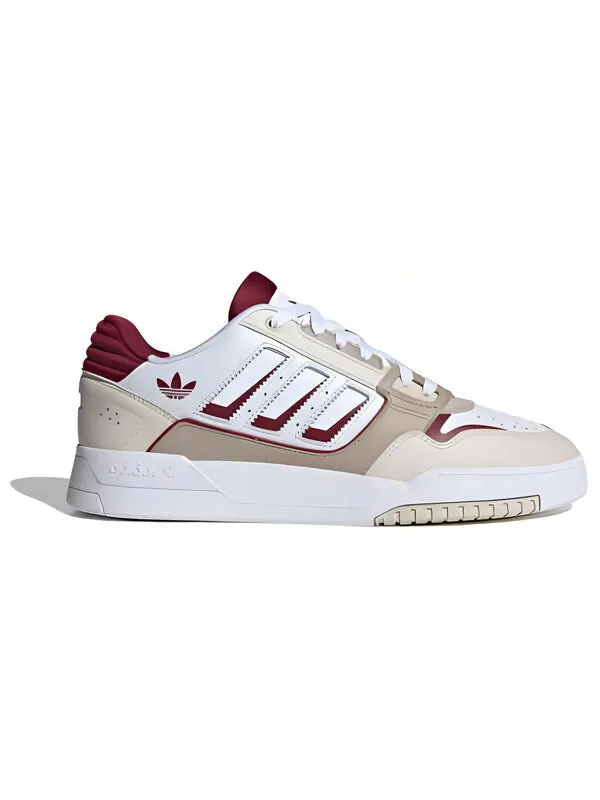 Кроссовки drop step low 2.0 Adidas — изображение 2 из 4, бежевый/красный/серый