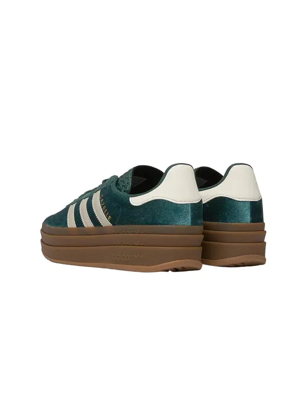 Кроссовки газель смелые Adidas — изображение 3 из 4, зеленый/серый/зеленый