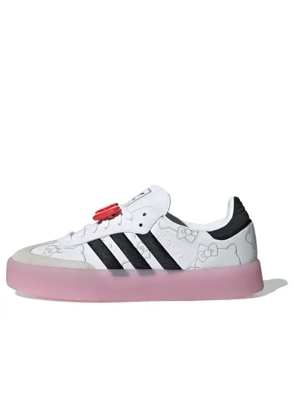 Кроссовки x hello kitty самбэ Adidas — изображение 1 из 4