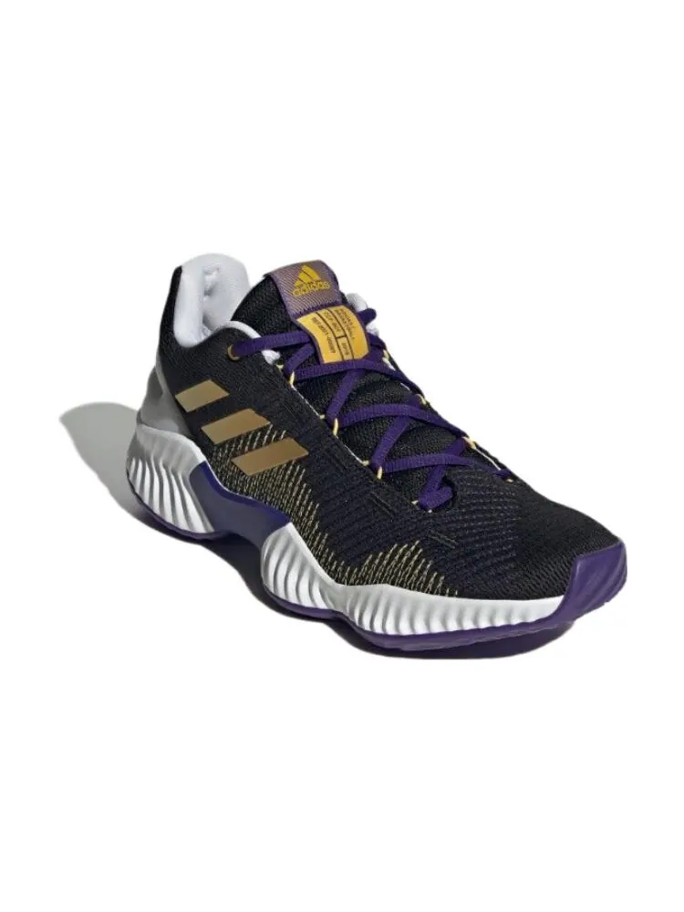 Кроссовки Adidas Pro Bounce 2018 — изображение 3 из 5, черный/золотистый