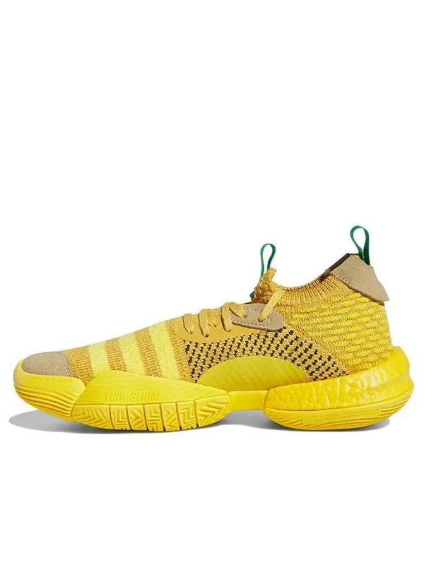 Кроссовки trae young 2 баскетбольные кроссовки Adidas — изображение 1 из 4, желтый/желтый/зеленый