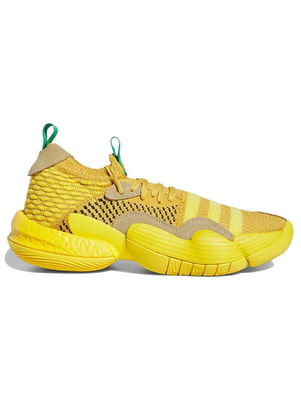 Кроссовки trae young 2 баскетбольные кроссовки Adidas — изображение 2 из 4, желтый/желтый/зеленый