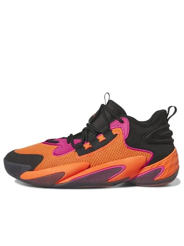 Кроссовки byw select баскетбольные кроссовки Adidas — изображение 1 из 4, черный/оранжевый