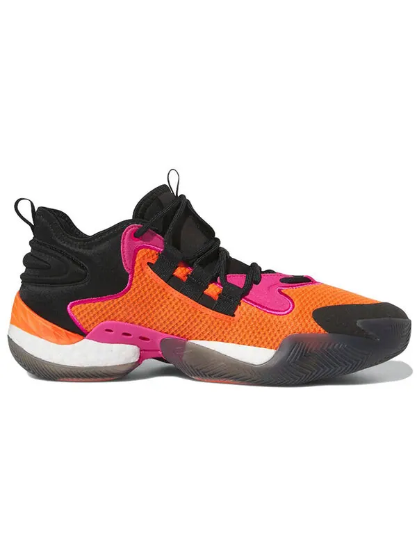 Кроссовки byw select баскетбольные кроссовки Adidas — изображение 2 из 4, черный/оранжевый