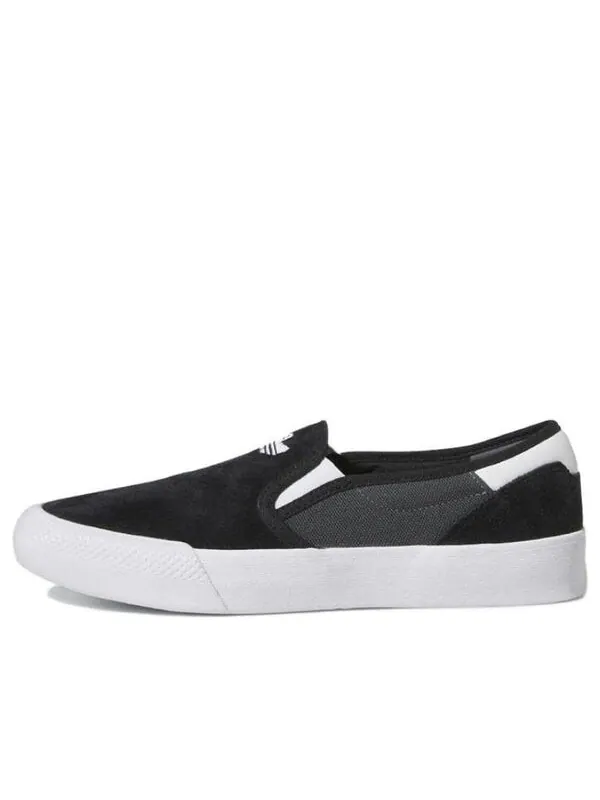 Кроссовки shmoofoil slip on Adidas — изображение 1 из 3, черный/серый/белый
